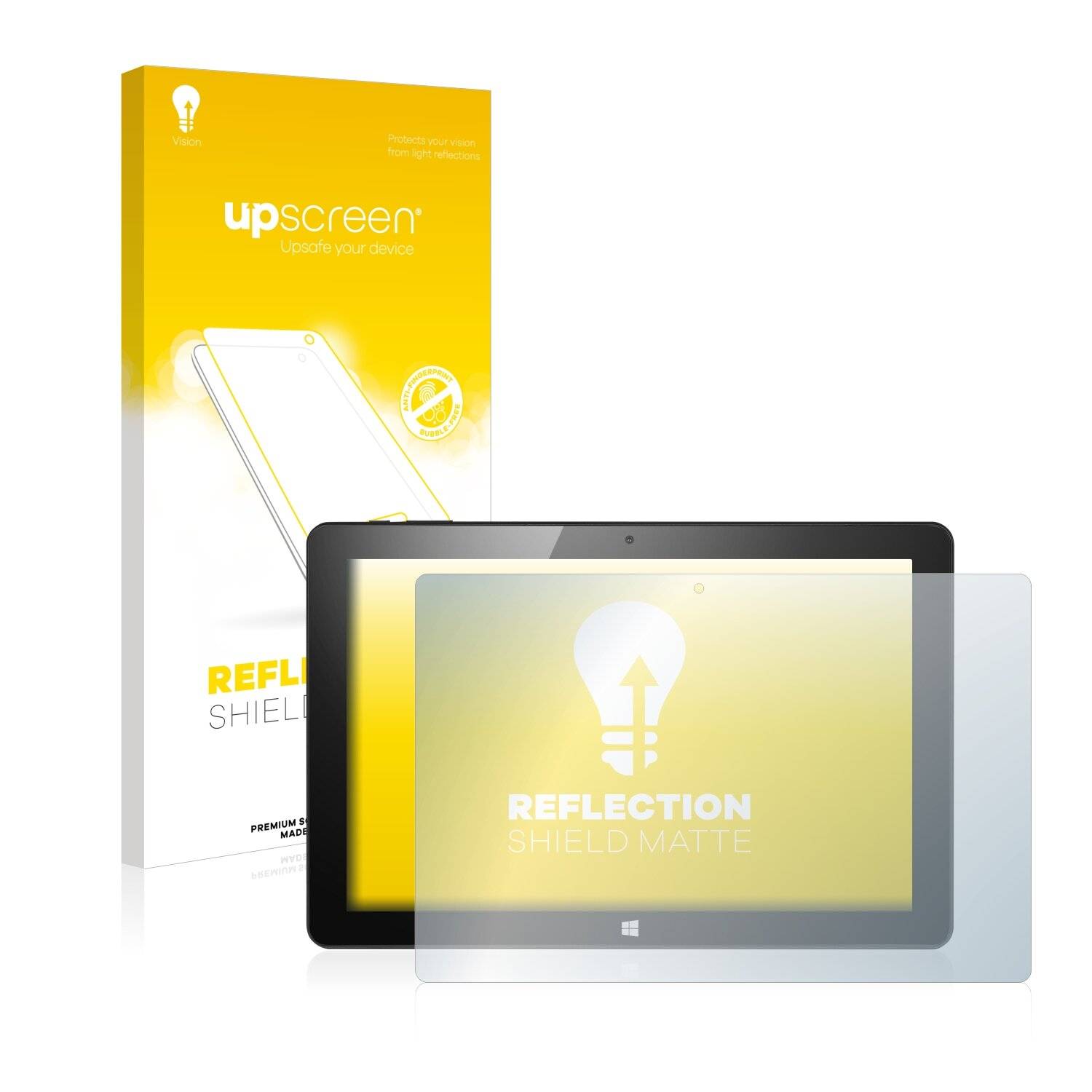 upscreen Reflection Shield Matte Premium Displayschutzfolie für CSL Panther Tab