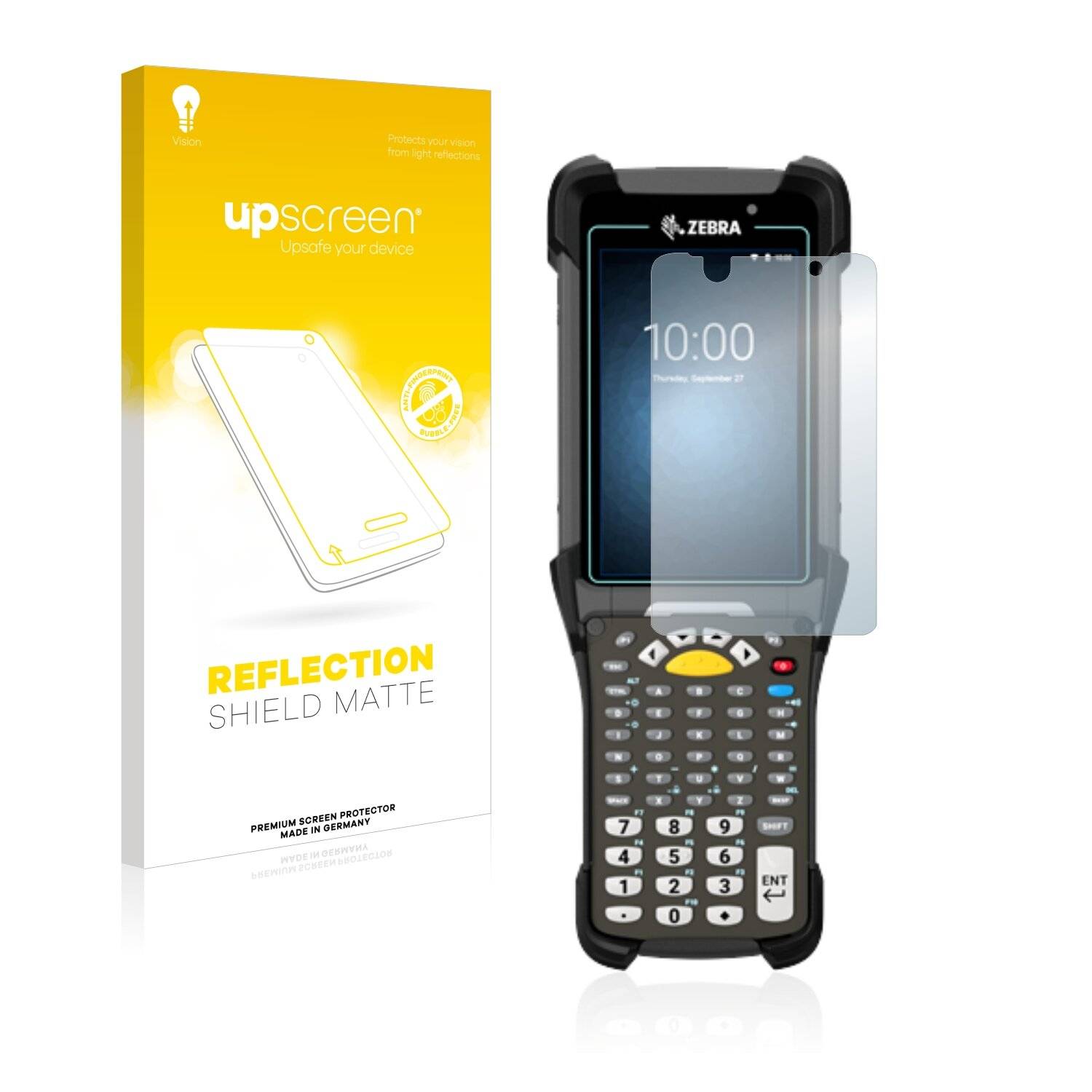upscreen Reflection Shield Matte Premium Displayschutzfolie für Zebra