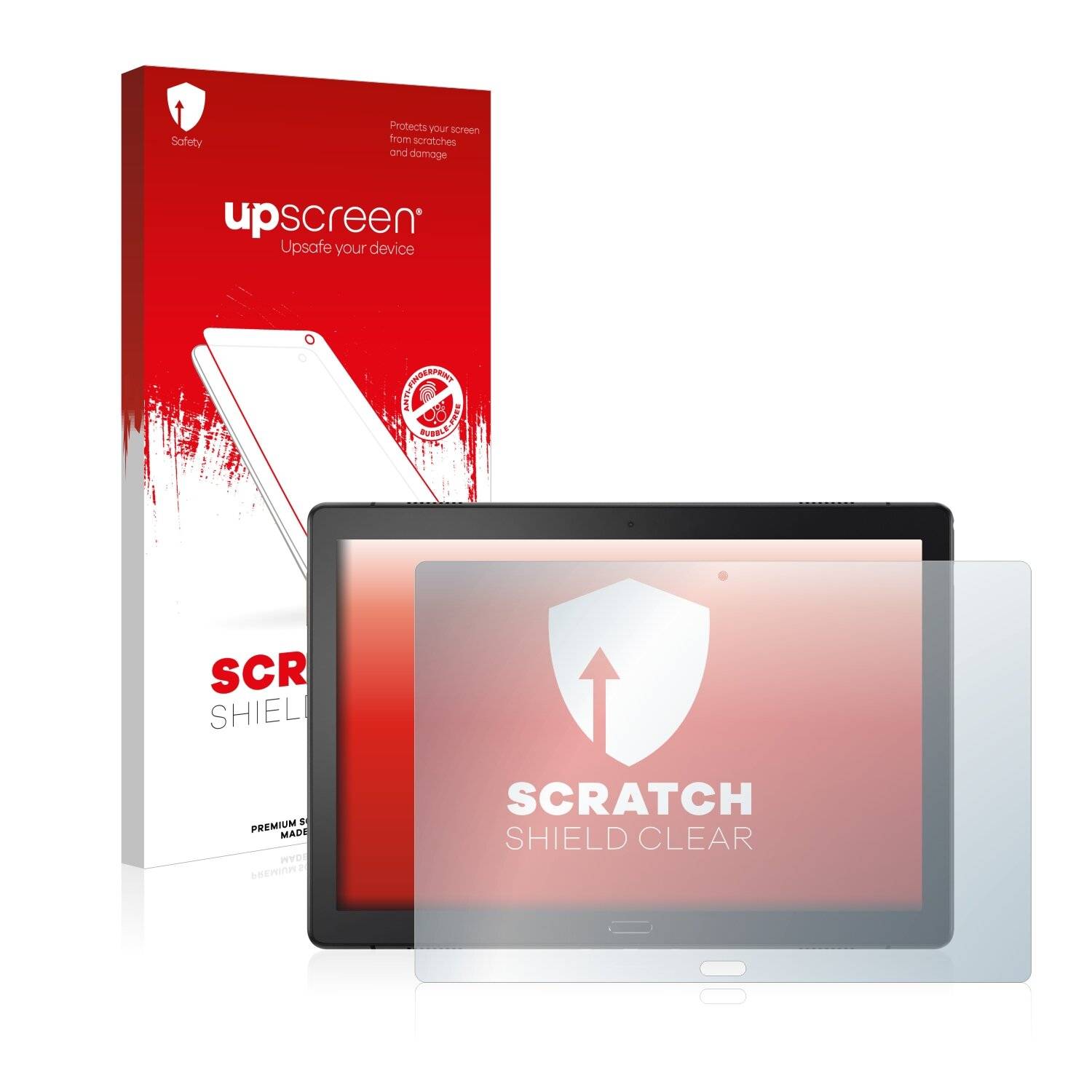 upscreen Scratch Shield Clear Premium Displayschutzfolie für Lenovo SmartTab