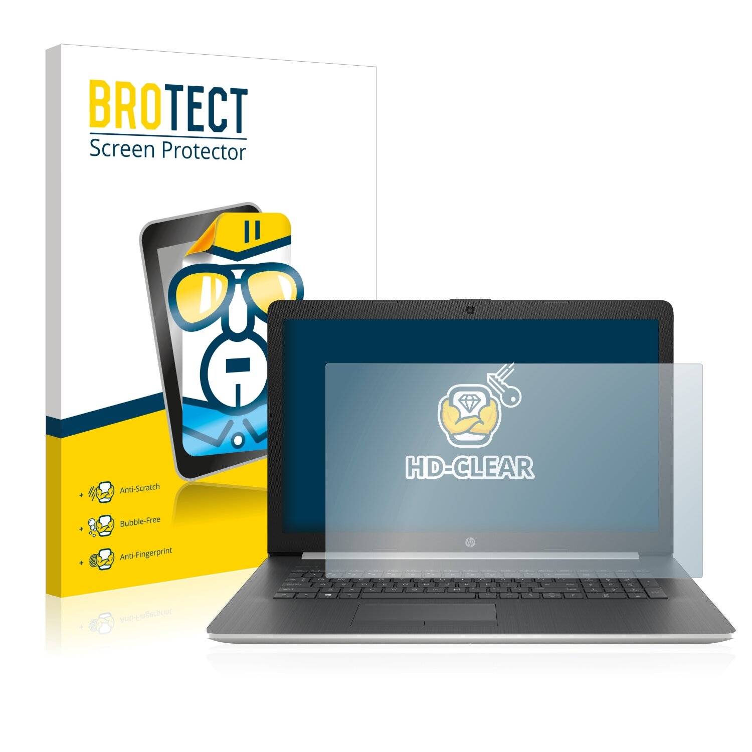 BROTECT HD-Clear Displayschutzfolie für HP