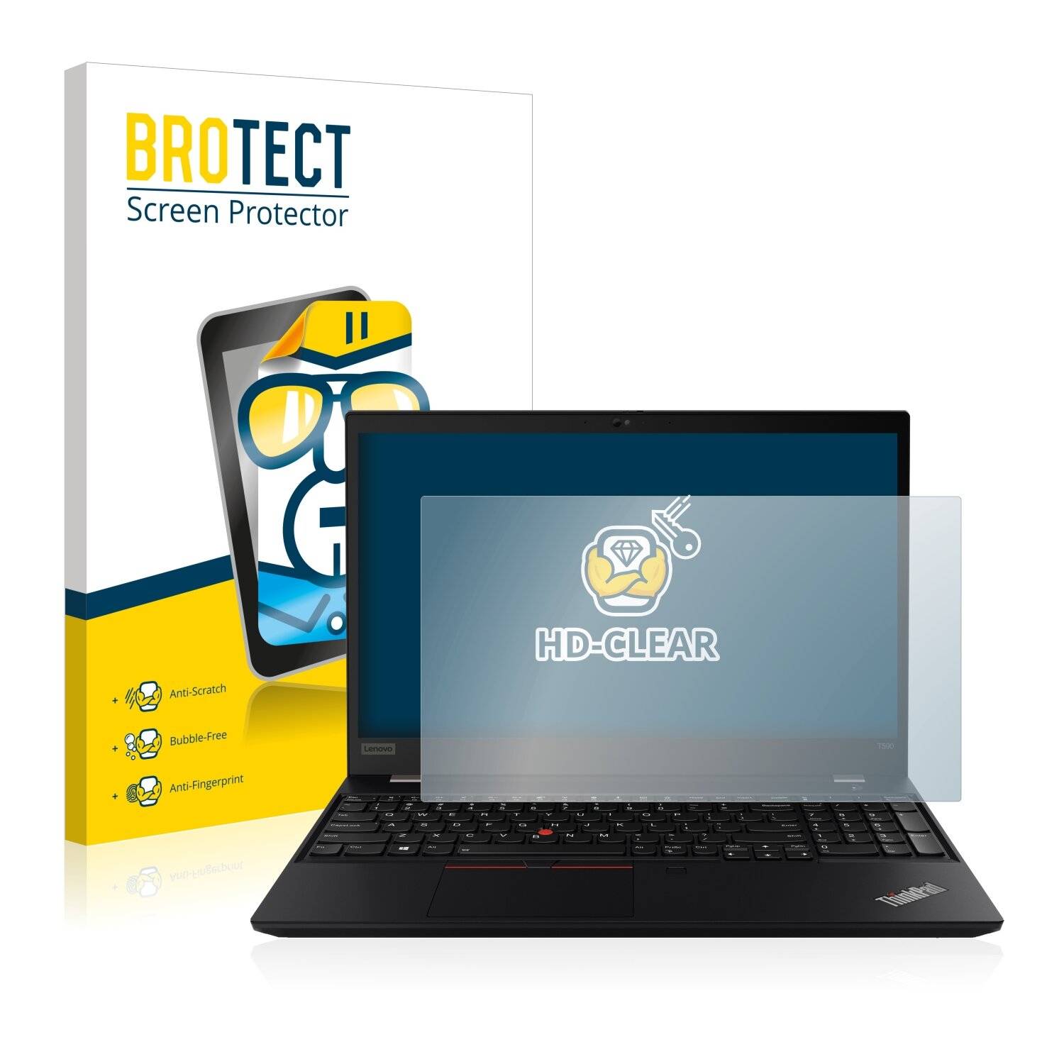 BROTECT HD-Clear Displayschutzfolie für Lenovo ThinkPad