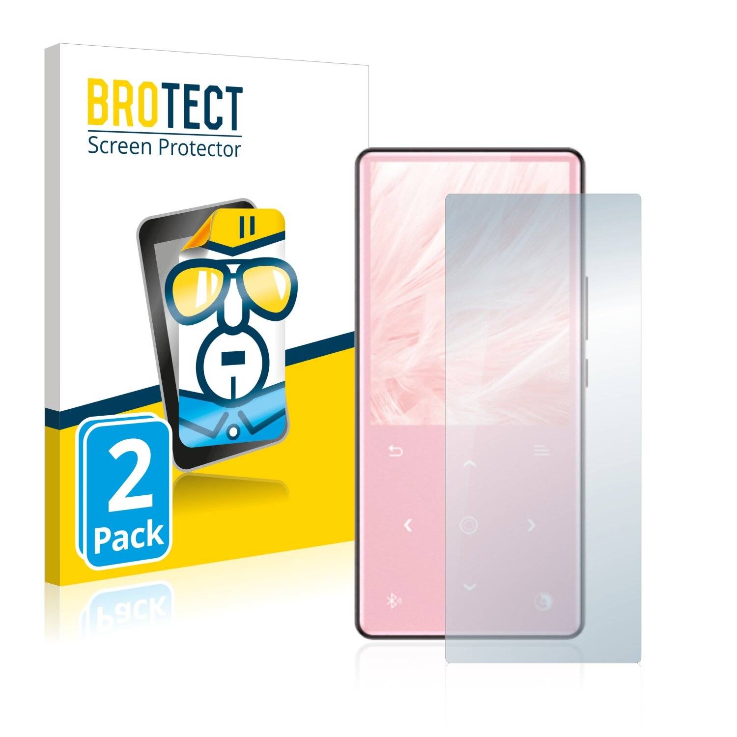 2x BROTECT HD-Clear Displayschutzfolie für AGPtek