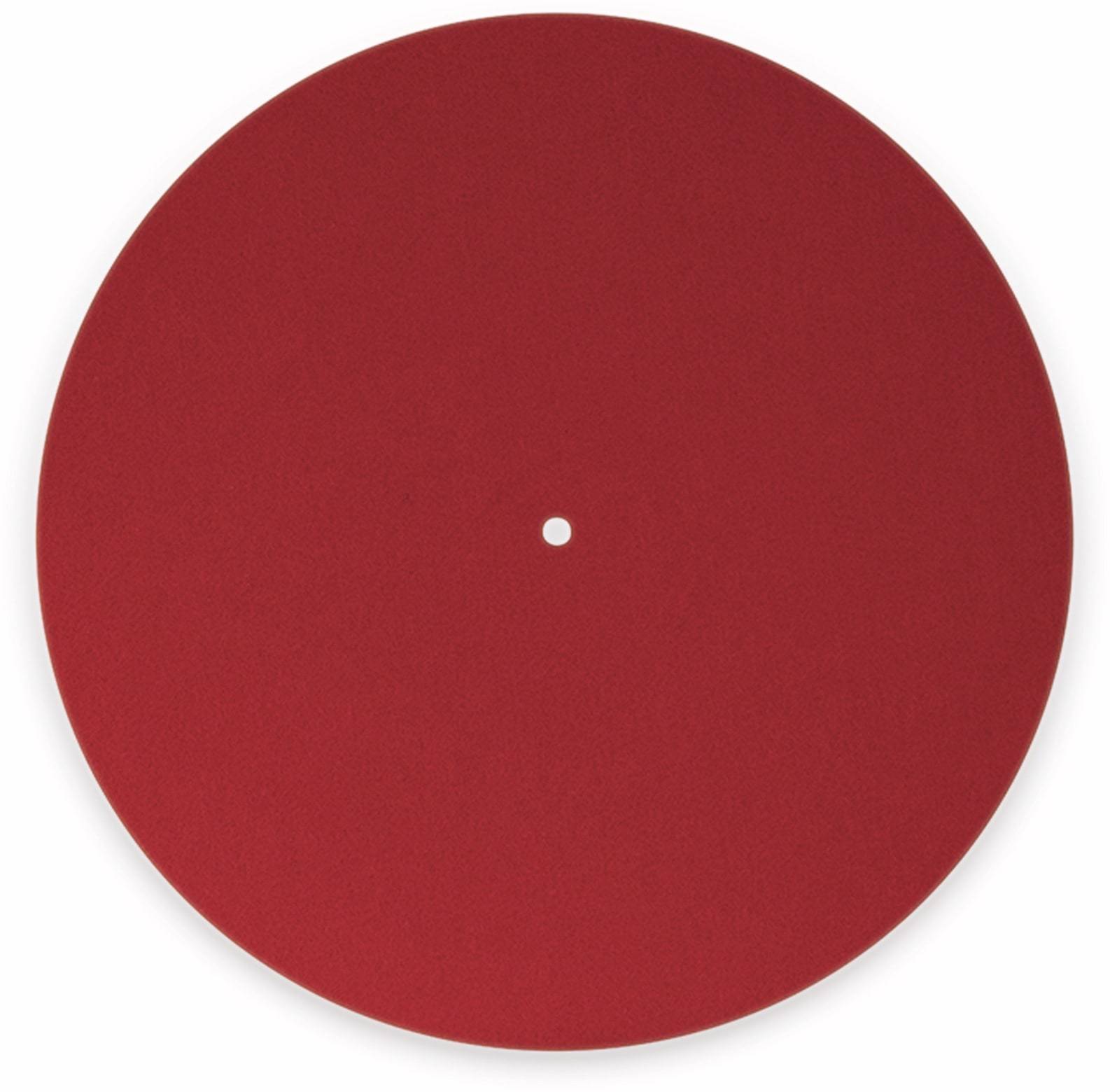 DYNAVOX Plattentellerauflage PM2, rot, Filz