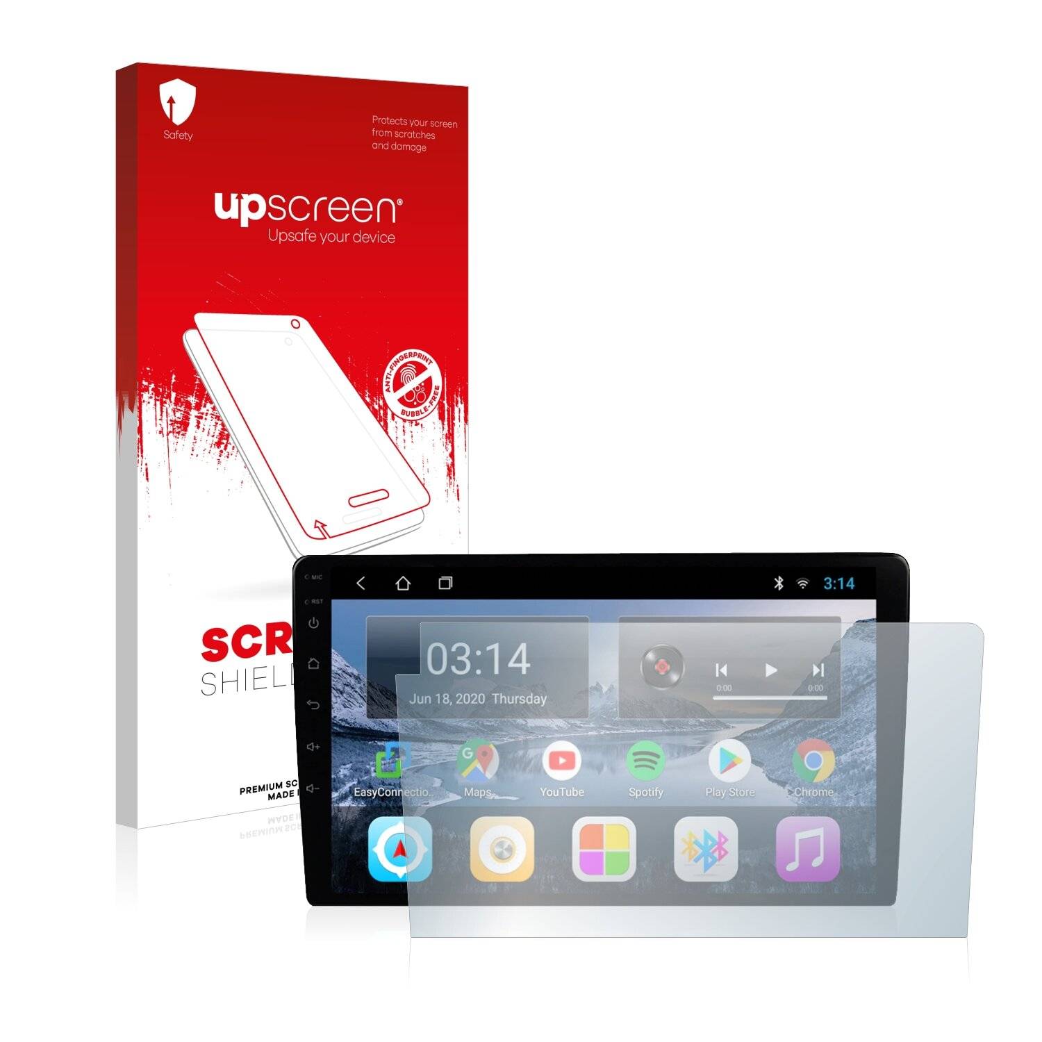 upscreen Scratch Shield Clear Premium Displayschutzfolie für Ekiy
