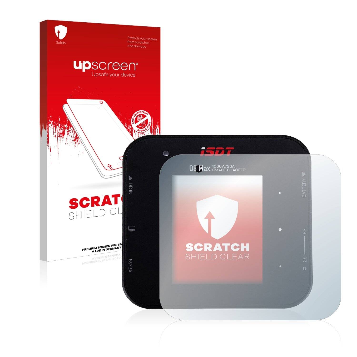 upscreen Scratch Shield Clear Premium Displayschutzfolie für ISDT Q8