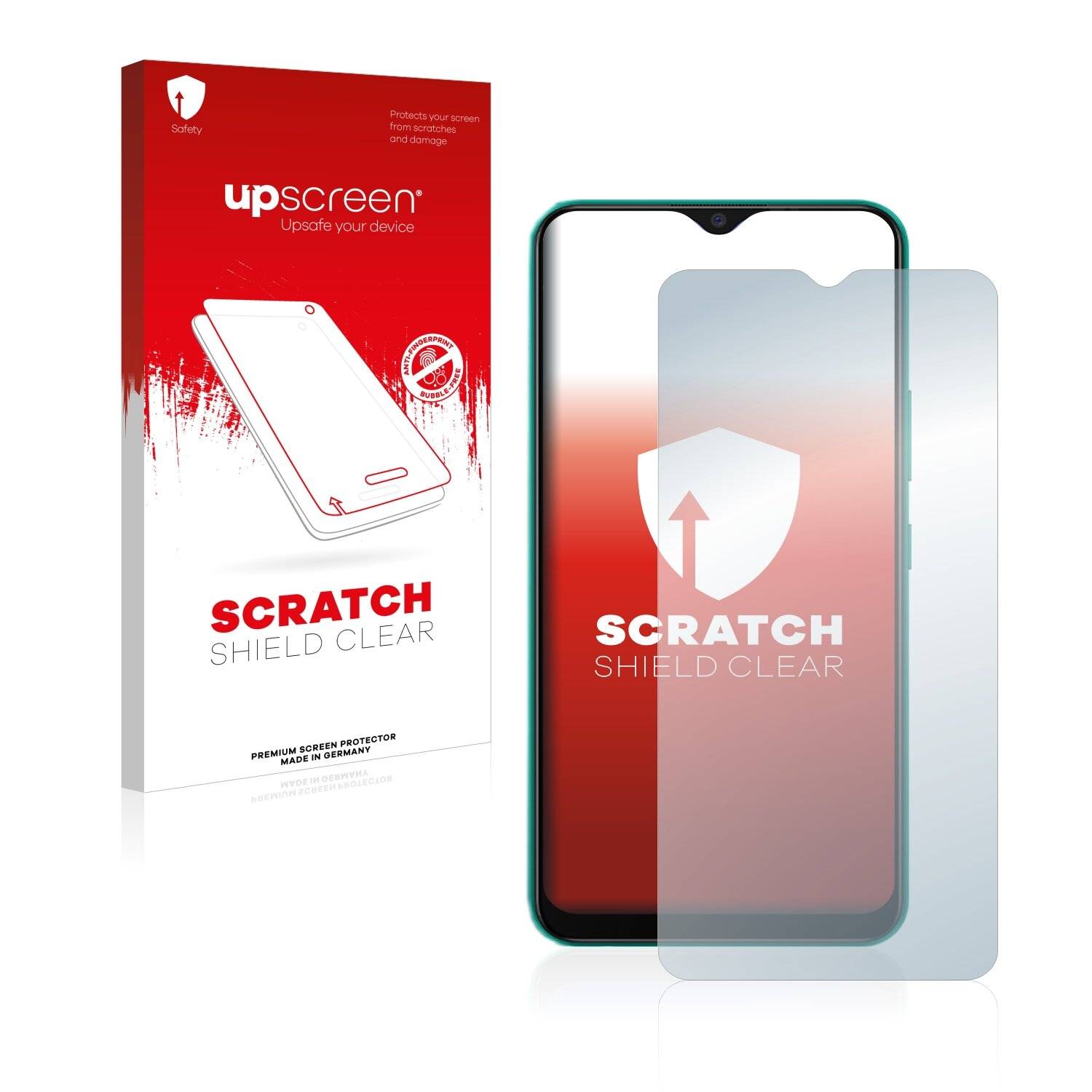 upscreen Scratch Shield Clear Premium Displayschutzfolie für Vivo