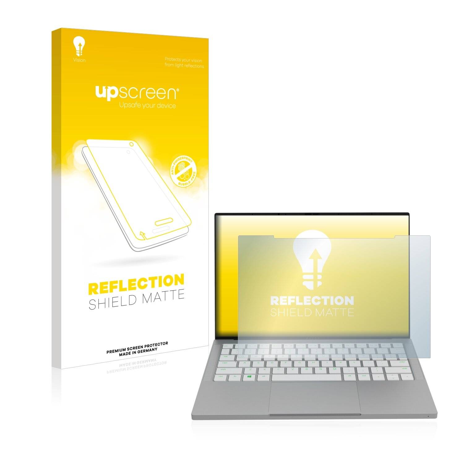 upscreen Reflection Shield Matte Premium Displayschutzfolie für Razer Book