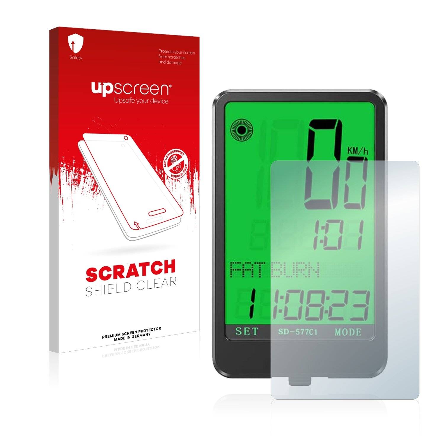 upscreen Scratch Shield Clear Premium Displayschutzfolie für Gafild Bike