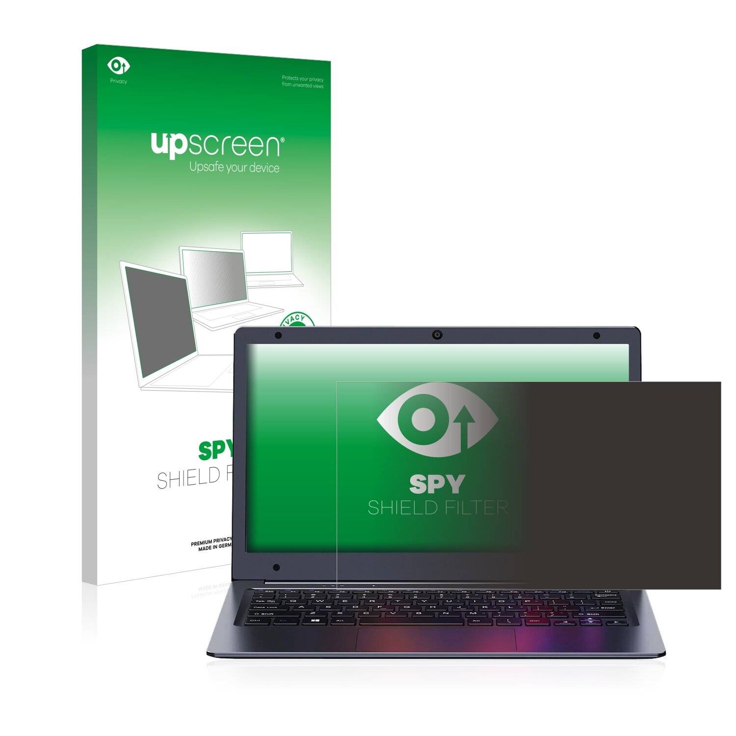 upscreen Spy Shield Filter Premium Blickschutzfilter für Chuwi HeroBook