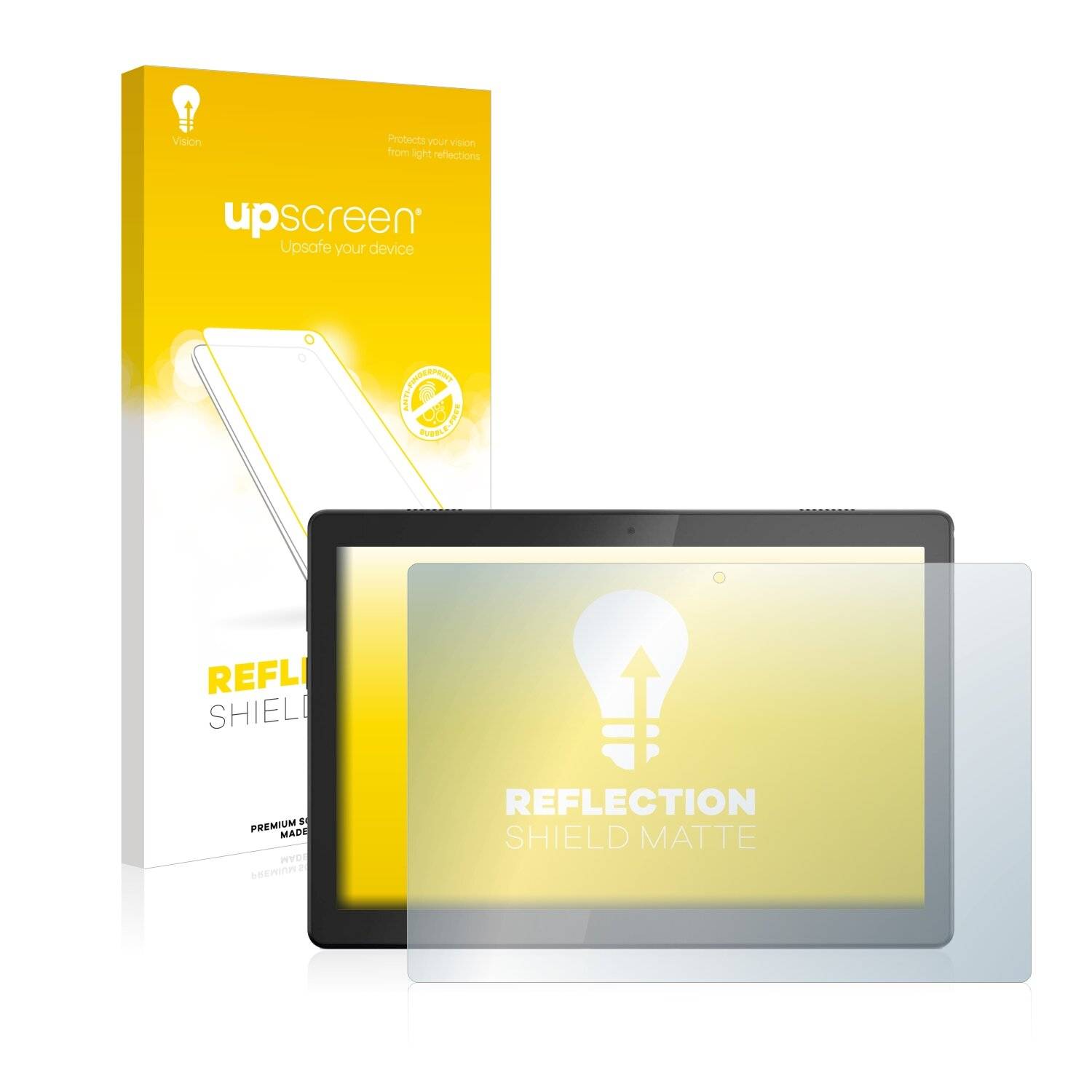upscreen Reflection Shield Matte Premium Displayschutzfolie für Lenovo Tab M10