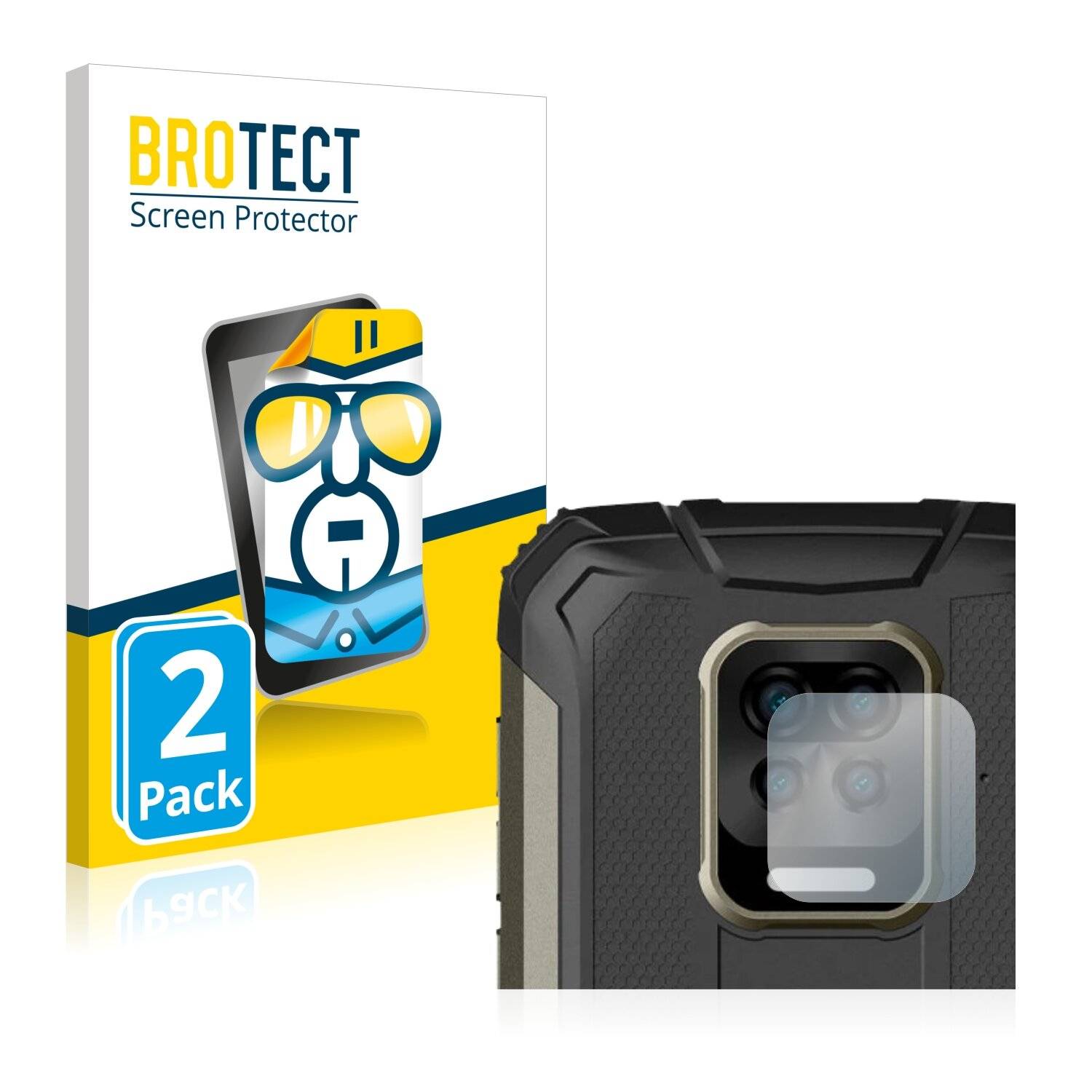 2x BROTECT HD-Clear Displayschutzfolie für Doogee S59 (NUR