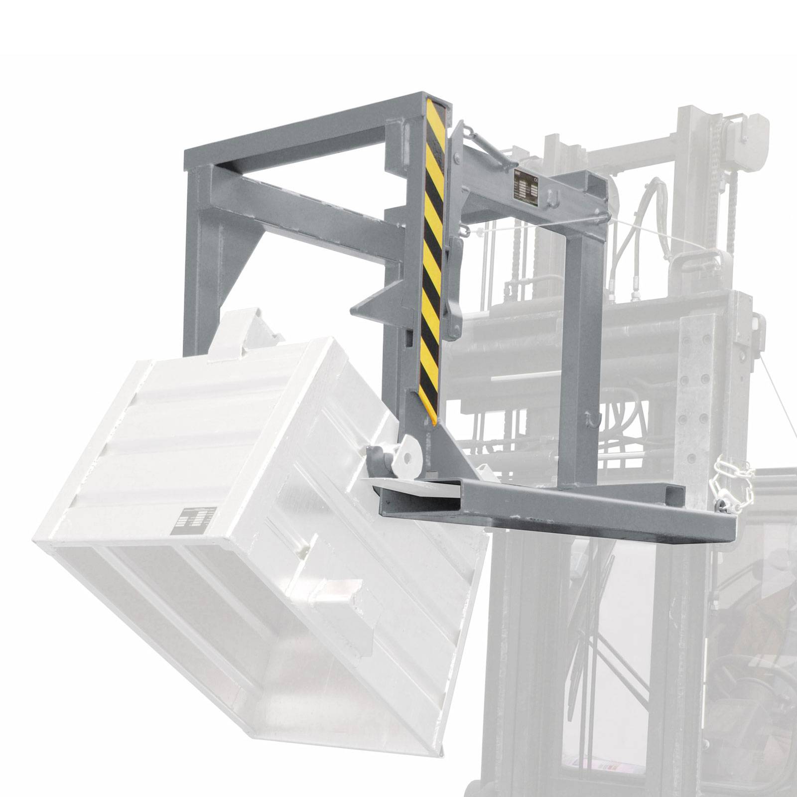 Traverse für Stapelkipper BST-U 30, lackiert, Mausgrau