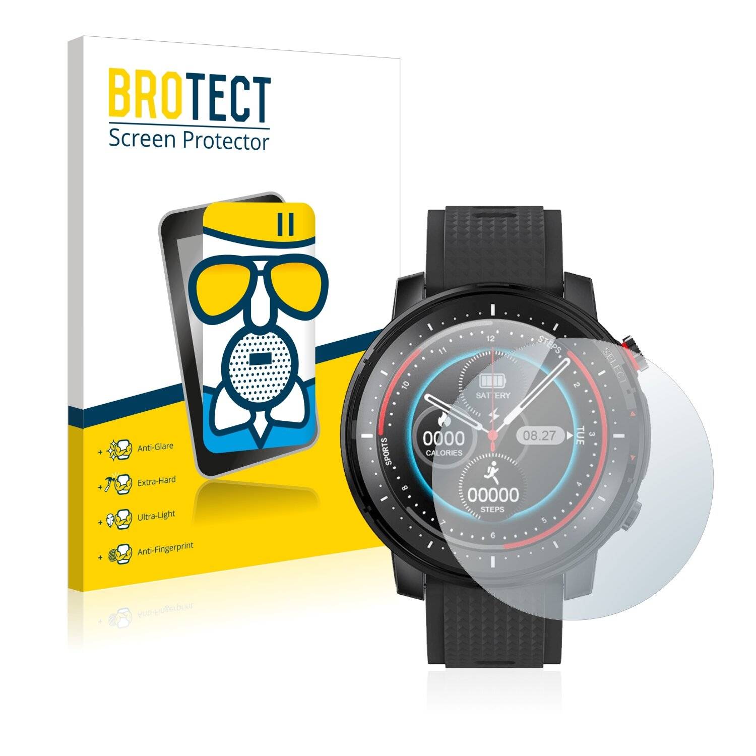 BROTECT AirGlass Matte Schutzglas Folie für Levowatch