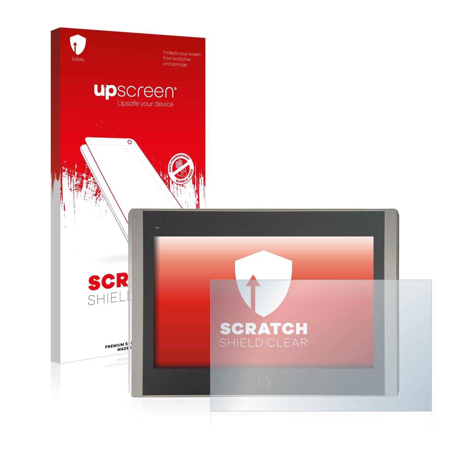 upscreen Scratch Shield Clear Premium Displayschutzfolie für Novakon Panelmaster 1091 HMI