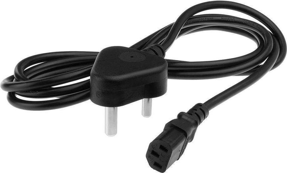 ACT AK5447 Stromkabel Schwarz 2,5 m Netzstecker Typ M C13-Koppler (AK5447)