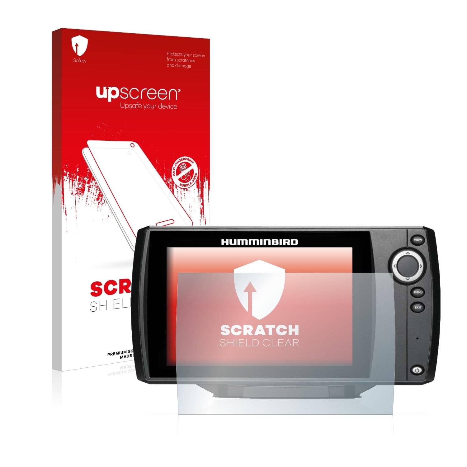 upscreen Scratch Shield Clear Premium Displayschutzfolie für Humminbird Helix 7x Chirp GPS