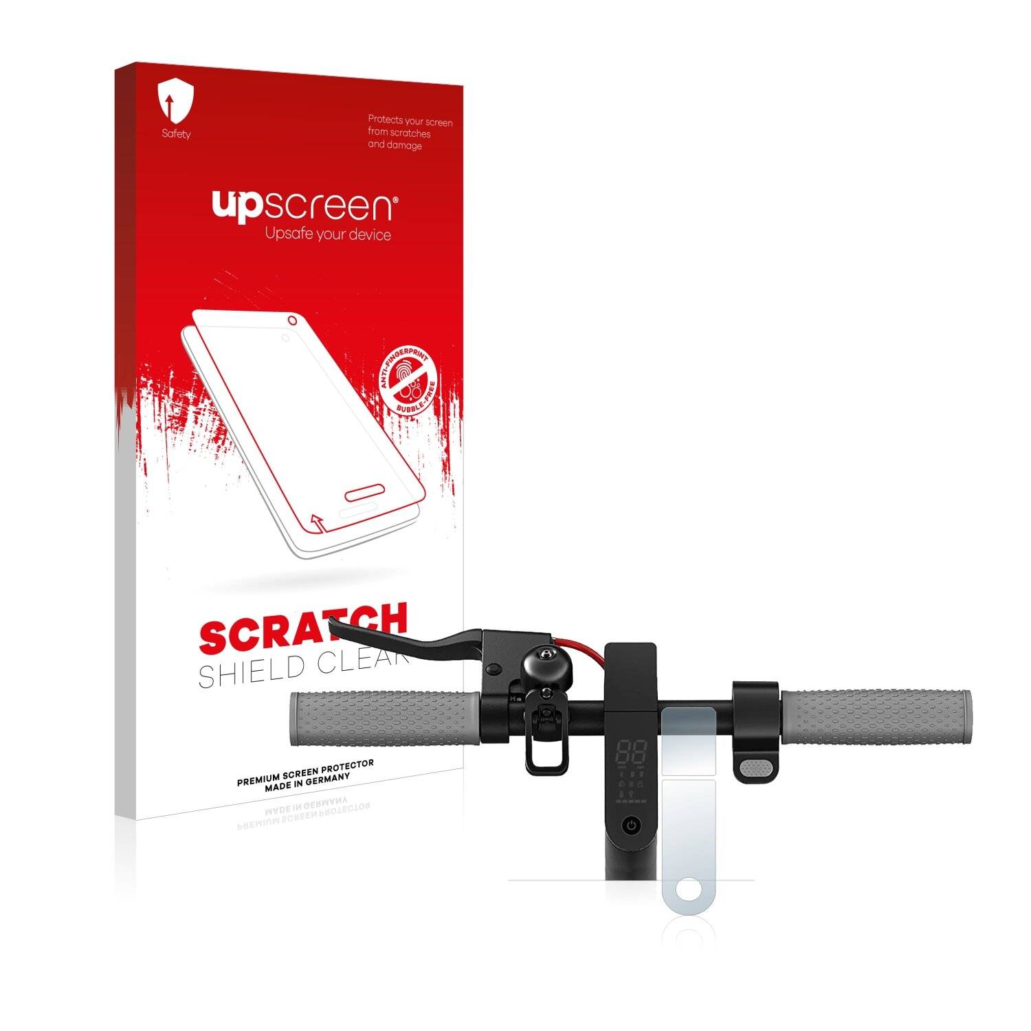 upscreen Scratch Shield Clear Premium Displayschutzfolie für Xiaomi Mi