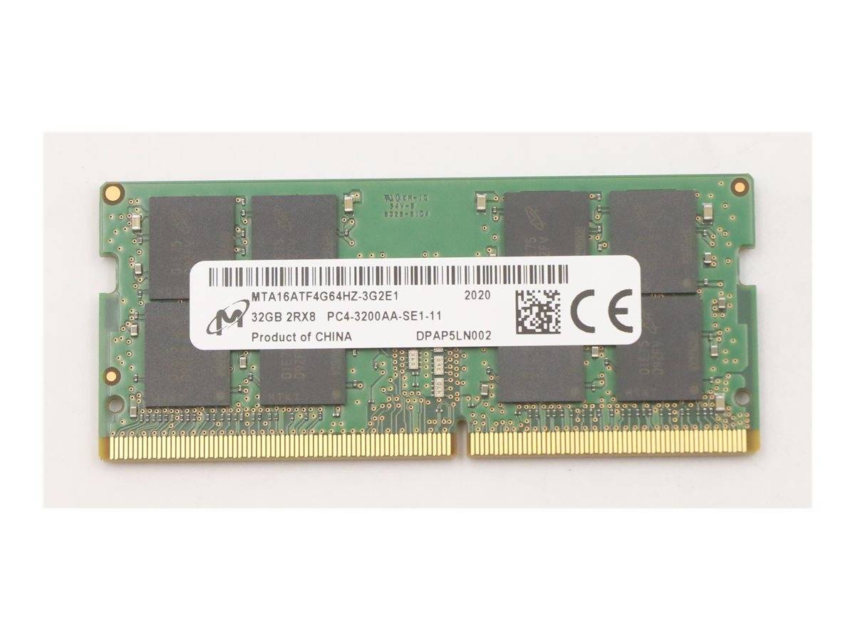 LENOVO - Micron - DDR4 - Modul - 32 GB - SO DIMM 260-PIN