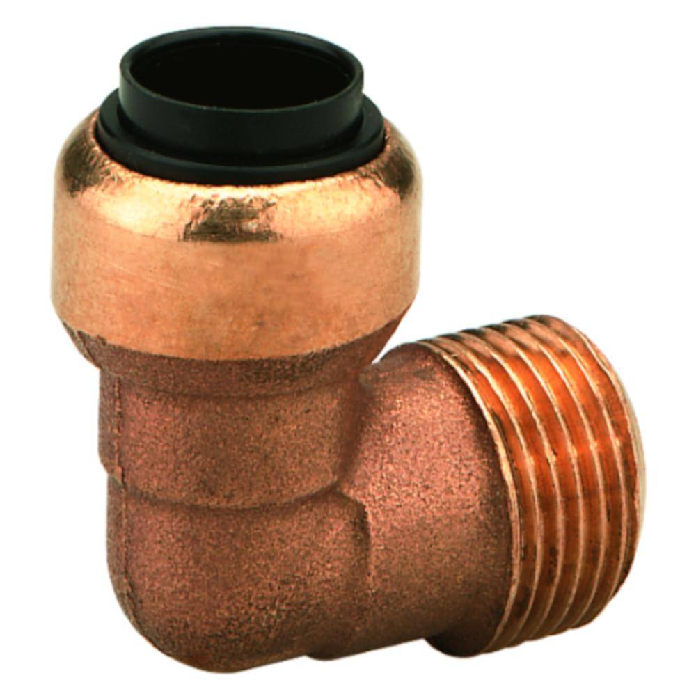 Schneider Winkel-Steckverbinder - WV15-G 1/2a - Messing - System-Ø 15 mm - Preis per Stück