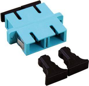 ACT Fiber optic SC duplex adapter multimode OM3