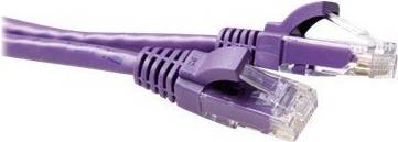 ACT Purple 7 meter U/UTP CAT6A patch cable snagless with RJ45 connectors
