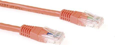 ACT CAT6A UTP 1.5m 1.5m Cat6a U/UTP (UTP) Orange Netzwerkkabel (IB4351)