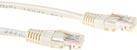ACT IB6452 Netzwerkkabel Elfenbein 0,25 m Cat5e U/UTP (UTP) (IB6452)