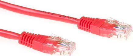 ACT Red 20 meter U/UTP CAT6 patch cable with RJ45 connectors
