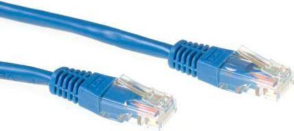 ACT Blue 7 meter U/UTP CAT6 patch cable with RJ45 connectors