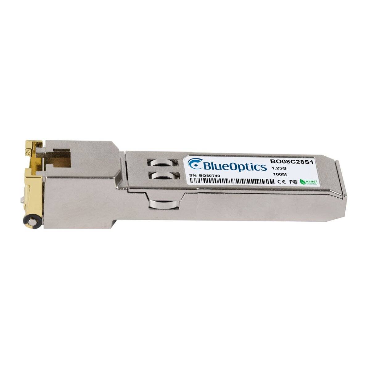 Alcatel-Lucent MiniGBIC-T kompatibler BlueOptics SFP BO08C28S1