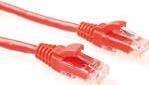 ACT Red 5 meter U/UTP CAT5E patch cable component level with RJ45 connectors