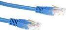 ACT Blue 10 meter LSZH U/UTP CAT6 patch cable with RJ45 connectors