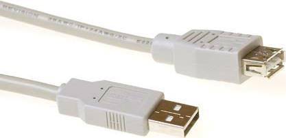 ACT USB 2.0 extensioncable USB A male
