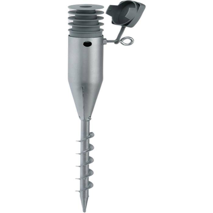 Einschraub-Bodenhülse für Rohrpfosten - GAH-Alberts