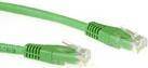 ACT Green 2 meter LSZH U/UTP CAT6 patch cable with RJ45 connectors