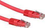ACT Red 7 meter LSZH U/UTP CAT6A patch cable with RJ45 connectors