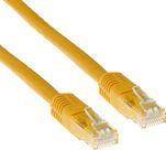 ACT Yellow 7 meter LSZH U/UTP CAT6 patch cable with RJ45 connectors