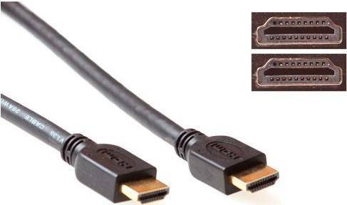 ACT AK3790 HDMI-Kabel 1 m HDMI Type A (Standard) Schwarz (AK3790)