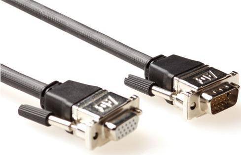 ACT 15 metre High Performance VGA extension cable male-female with metal hoods