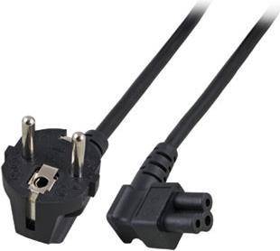 ACT Powercord mains connector CEE7/7 male (angled)