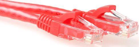 ACT IB2552 0.25m Cat6a U/UTP (UTP) Rot Netzwerkkabel (IB2552)