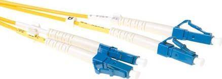 ACT 7 meter LSZH Singlemode 9/125 OS2 fiber patch cable duplex with LC connectors