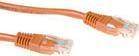 ACT Brown 0.5 meter U/UTP CAT6 patch cable with RJ45 connectors