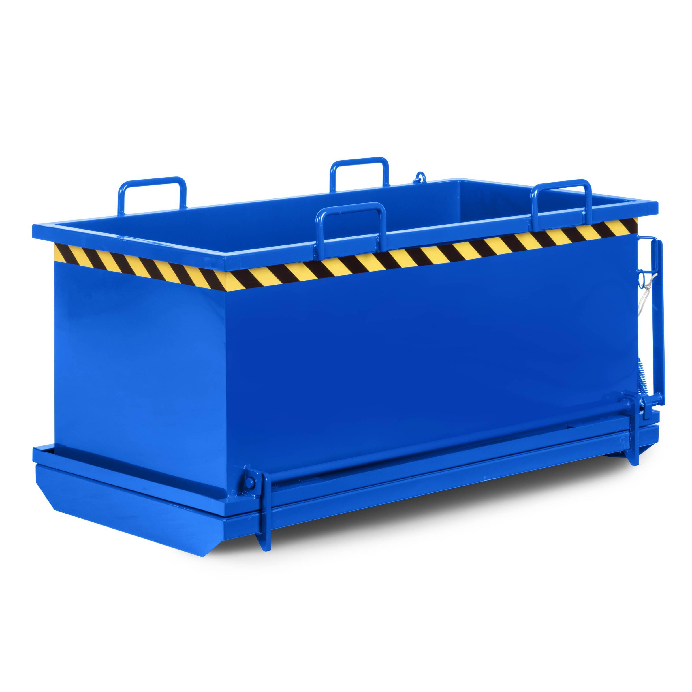 RR Industrietechnik Klappbodenbehälter Typ RKB 1650x850x845mm 750dm³ RAL 5010 Enzianblau