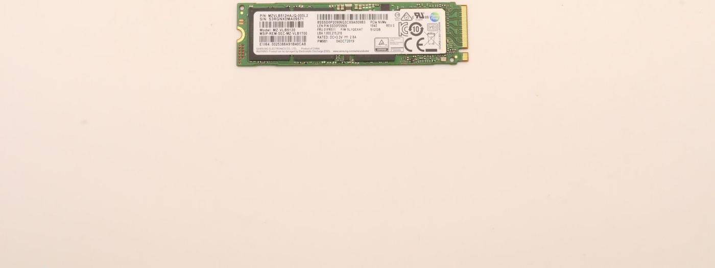 Lenovo SSD PM981 PCIe 512G SAM (FRU01FR511)