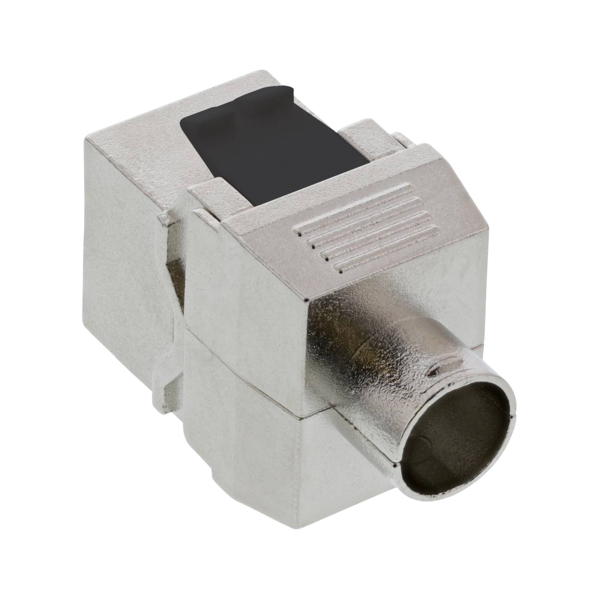 INLINE - Keystone RJ45 Buchse - SNAP-In - Cat.6a - Schraubverschluss