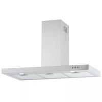 PKM Kaminhaube 9004W - 90cm, Edelstahl, LED, Abluft/Umluft, Dunstabzugshaube PKM Kaminhaube 9004W - 90cm, Edelstahl, LED, Abluft/Umluft, Dunstabzugshaube