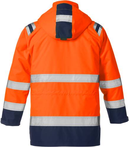 Fristads High Vis Airtech® 3in1 Parka Kl. 3 4036 GTT - Warnschutz-Orange/Marine/L 119628-271-L