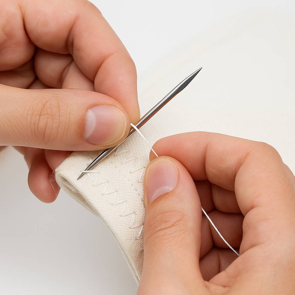 Segelgarn 120m mit Nadel Garn Zwirn UV beständig Segel Segelreparatur Boot Seil