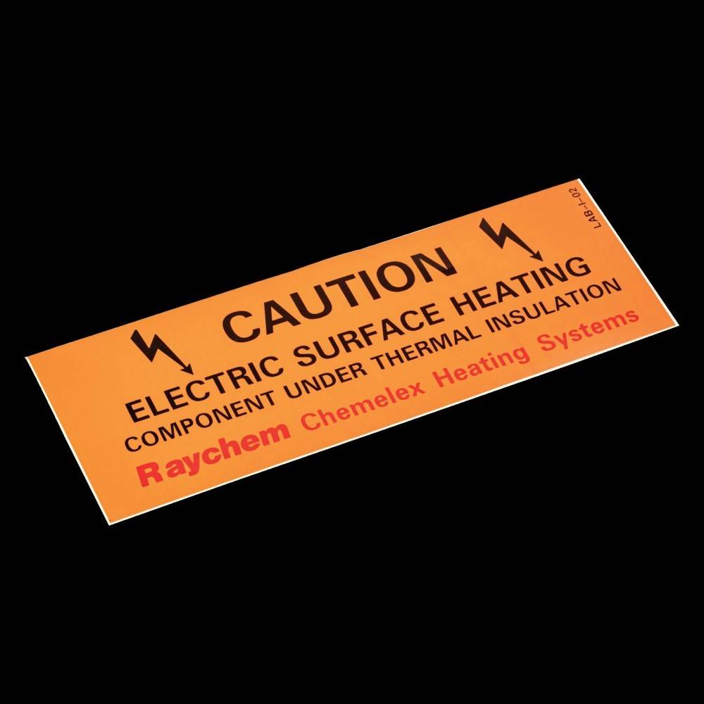 nVent Thermal Warnschild LAB-I-02